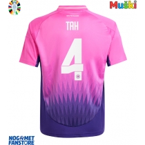 Njemačka Jonathan Tah #4 Gostujuci Dres EP 2024 Kratak Rukav